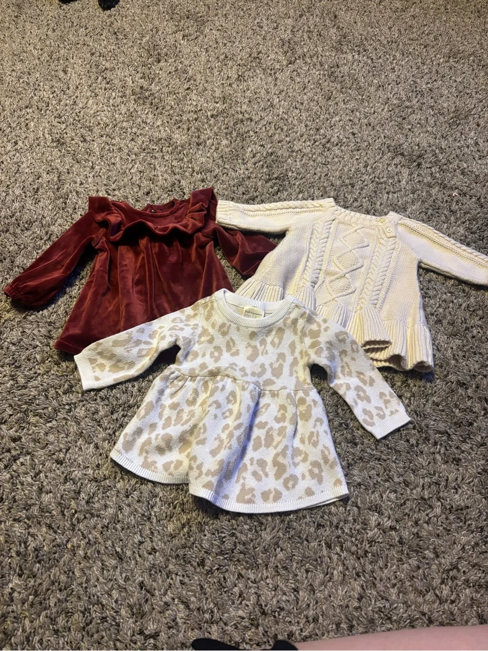 Cute Baby Dresses for Fall and Winter 3-6 months
